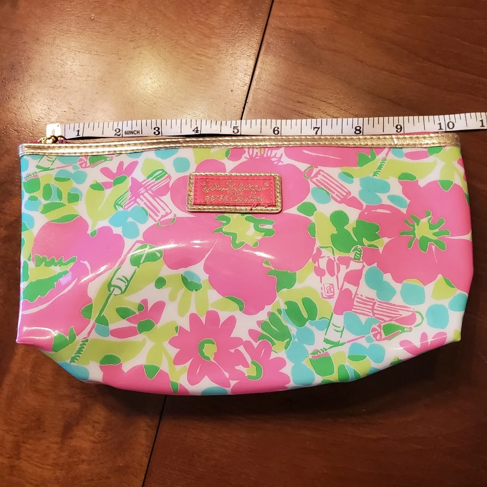 Lilly Pulitzer made for Estee Lauder Floral Cosmetic Bag